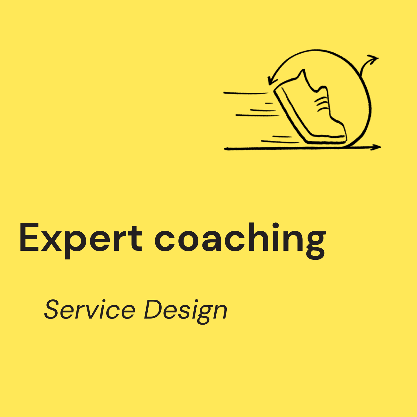 Expert coaching- service design